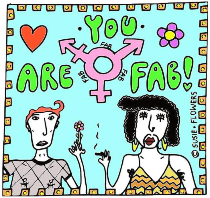 you are fab sticker design